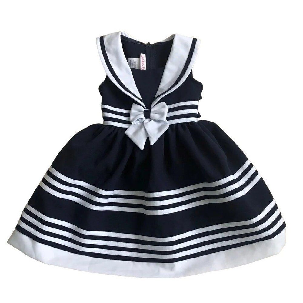 Jessica Ann Marine Sailor Dress size 4T